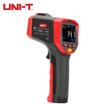 优利德（UNI-T）UT302A+ 测温仪红外线测温枪高精度非接触工业单点激光电子温度计