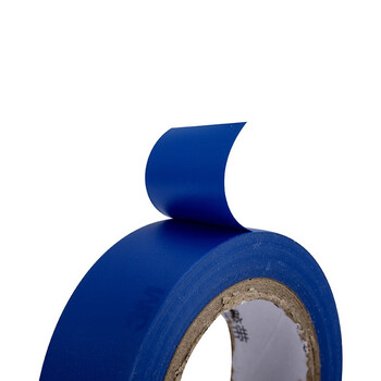 3M电工绝缘胶带汽修线束胶带家装无铅耐磨防潮 蓝色 单个装 1500#