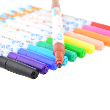 樱花(SAKURA)可水洗水彩笔水溶性儿童绘画马克笔12色套装MK-S12【日本进口】美术写生水彩笔 樱花(SAKURA)可水洗水彩笔水溶性儿童绘画马克笔12色套装MK-S12【日本进口】美术写生水彩笔