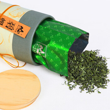 茗山生态茶 茶叶新茶 碧螺春绿茶 嫩叶双木罐装共300g 茗山生态茶 茶叶新茶 碧螺春绿茶 嫩叶双木罐装共300g