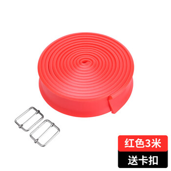 未止田径拉力带 弹力带阻力带 瑜伽拉伸拉力绳拉力带 红色5米