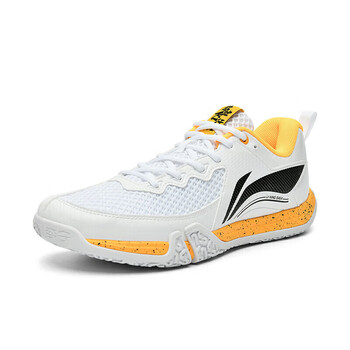 李宁（LI-NING）羽毛球鞋贴地飞行2LITE 标准白AYTT003-3 38