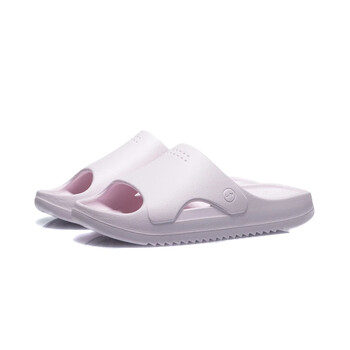 李宁lining拖鞋女鞋2021夏季新款黑白色运动沙滩鞋情侣凉拖agar0082淡