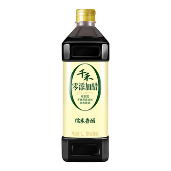千禾千禾糯米香醋1l 千禾醋糯米香醋凉拌饺子蘸料酿造食醋1l 不使用添加剂 行情报价价格评测 京东