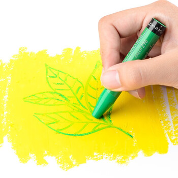 马可（MARCO）24色重彩油画棒 学生儿童手工DIT专业美术绘画套装专用彩绘棒铁盒装送礼礼物 雷诺阿系列美术写生