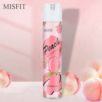 MISFIT空气清新剂370ml 桃香除臭持久留香室内净化剂车用家用客厅卫生间