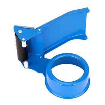 得力(deli)全金属封箱器打包器胶带底座 适用胶带宽度60mm内胶带切割机 824蓝