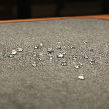 【全网低价】弘梅织绒包边毛毡 耐磨加厚书画书法毛毡布垫灰色80*120cm 文房四宝宣纸用桌布画毡垫子