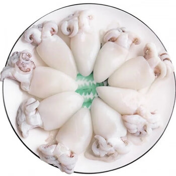 锦祥橙墨鱼仔爽口墨鱼新鲜冷冻去内脏章鱼仔小八爪鱼小乌贼墨鱼仔商用