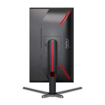 AOC 24.5英寸 240Hz 广色域 HDRMode 0.5ms HVA快速液晶  双向旋转升降 大乌兹游戏电竞显示器25G3ZM