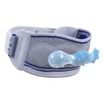 保而防德国原装髌骨带 跑步跳绳运动护膝盖 髌骨支撑GenuPoint黑色2码