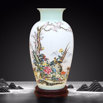 中国，景德镇，青白釉風景画花瓶 景德镇花瓶| eBay