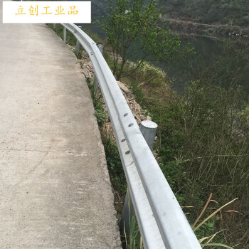 國標鍍鋅波形護欄板廠家高速公路護欄防撞波紋板農村道路駕校護欄 雙