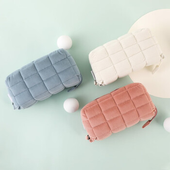 国誉(KOKUYO)学生办公收纳包枕枕包涤纶帆布笔袋浅蓝中号WSG-KUK261LB 国誉(KOKUYO)学生办公收纳包枕枕包涤纶帆布笔袋浅蓝中号WSG-KUK261LB