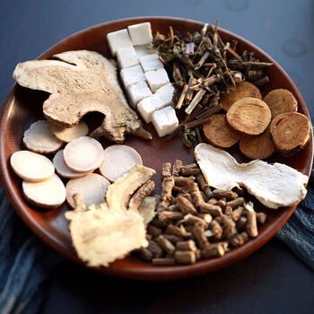 逍遥散中药材当归柴胡白芍白术茯苓生姜片薄荷炙甘草组合 逍遥散102克