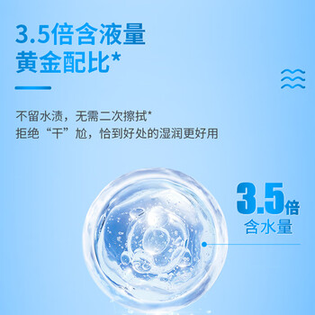 清风 单片纯水10片/包*10装成人男女便携装清洁润肤独立装旅行装