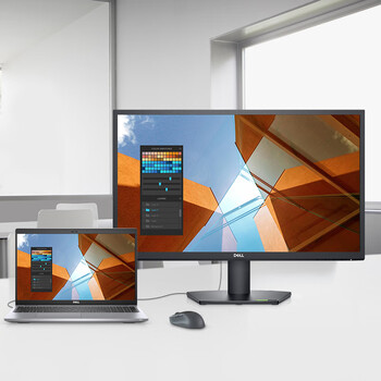 戴尔（DELL）23.8英寸 办公显示器  FHD 75Hz 低蓝光 FreeSync 支持壁挂 家用 电脑显示屏 SE2422H