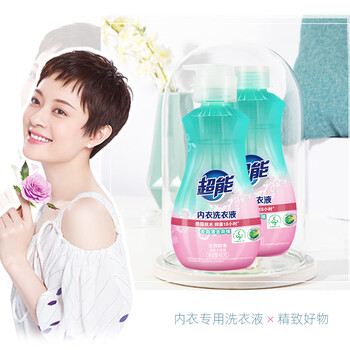 超能 内衣洗衣液 1.92斤(480g*2) 长效抑菌 内衣内裤洗 男女通用 超能 内衣洗衣液 1.92斤(480g*2) 长效抑菌 内衣内裤洗 男女通用