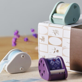 国誉(KOKUYO)进口Bobbin迷你和纸胶带分装切割器便携胶纸手账用工具白色23*30*22mm1个T-BM101W 国誉(KOKUYO)进口Bobbin迷你和纸胶带分装切割器便携胶纸手账用工具白色23*30*22mm1个T-BM101W