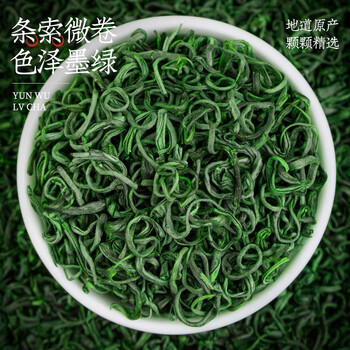 音朗茶叶绿茶 明前云雾绿茶 2025新茶高山茶浓香型耐泡口粮茶袋装500g