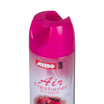 爱博空气清新剂玫瑰花香480ml 除臭喷雾室内除异味除味厕所除臭香薰