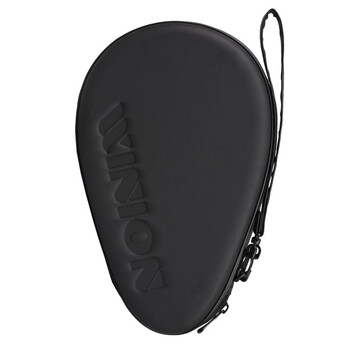 莹恋WINION严选乒乓球拍套拍包硬壳硬质便携收纳盒黑色拍套+黑绿球盒