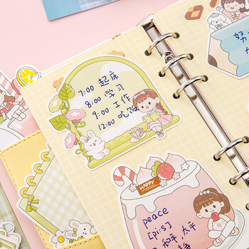 誉禾异形便签纸创意可爱卡通少女手帐拼贴背景记事本素材纸无粘性可书写DIY手账装饰100张 4232奇妙世界 誉禾异形便签纸创意可爱卡通少女手帐拼贴背景记事本素材纸无粘性可书写DIY手账装饰100张 4232奇妙世界