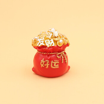 牛气冲天招财牛年生肖吉祥物汽车内饰品摆件车载高档创意装饰用品好运