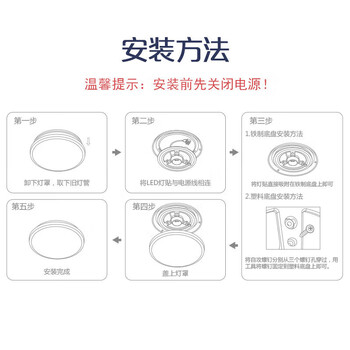 欧普照明（OPPLE）LED吸顶灯灯芯36w 白光5700k 圆形 磁吸改造替换光源灯板模组 1个装/