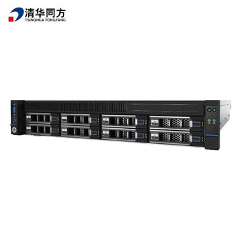 清华同方2U机架式服务器 超强F520-M1(飞腾单路1颗 FT-2000+/64核2.2GHz/32G/240G+2T HDD/550W*2)麒麟正版系统 国产信创