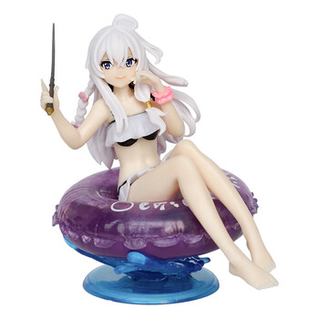 伊蕾娜 魔女之旅夏日泳装游泳圈异世界蕾姆美少女模型摆 泳圈伊蕾娜