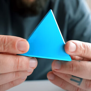 2022新款三角形puzzle限量泰坦球十级难度高智商烧脑解密金属玩具礼物