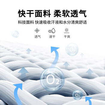 耐力克斯（NAILEKESI N）运动发带男吸汗止汗跑步导汗头箍护额健身篮球头巾头带 宝石蓝