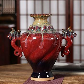 钧瓷瓶价格报价行情- 京东