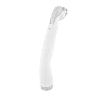 耐克（NIKE）护臂防晒抗紫外线薄款袖臂套透气骑行训练跑步白色NRS66107L/XL码