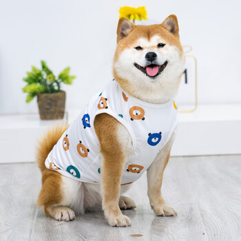 铭汇通柴犬衣服夏狗狗衣服夏季晒衣薄款透气背心柴犬柯基泰迪幼犬掉毛