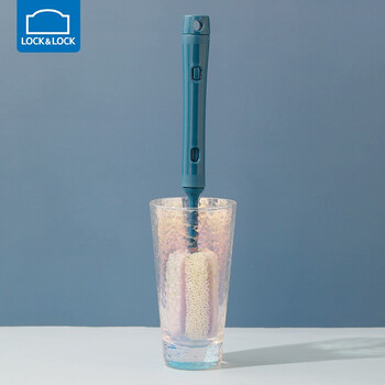 乐扣乐扣水杯刷洗杯子长柄无死角去茶渍海绵奶瓶刷子家用清洁刷玻璃杯刷