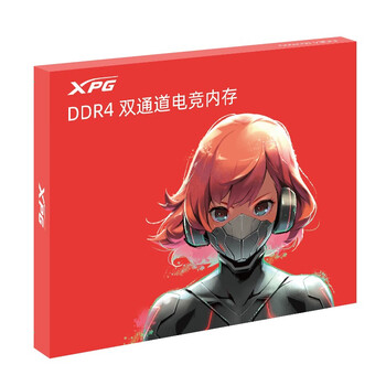 威刚（ADATA）XPG威龙Z1 DDR4 3200 16GB 金色台式机内存*2