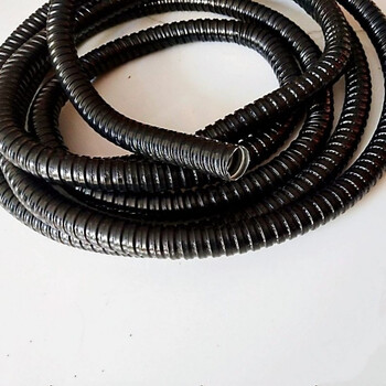 穿线管国标包塑金属软管穿线管蛇皮管电线电缆保护塑料波纹管黑色管