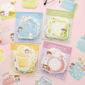 誉禾异形便签纸创意可爱卡通少女手帐拼贴背景记事本素材纸无粘性可书写DIY手账装饰100张 4232奇妙世界 誉禾异形便签纸创意可爱卡通少女手帐拼贴背景记事本素材纸无粘性可书写DIY手账装饰100张 4232奇妙世界