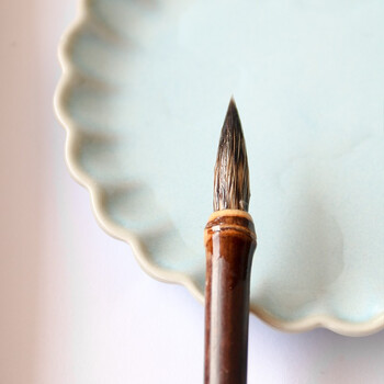 一海堂 文化毛笔 紫兔兼毫小楷笔书法国画大中小楷套装初学者行草楷隶篆书笔 紫兔毛笔-小楷1支