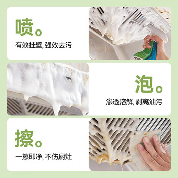网易严选椰椰植萃重油污清洁剂 油烟机清洗剂 强力去污 500g