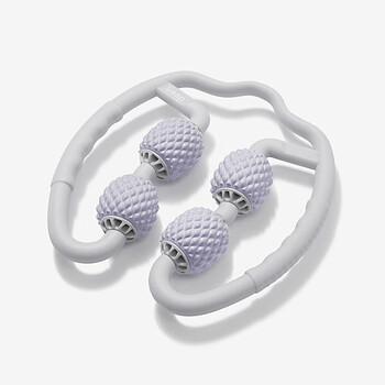 Keep 环形按摩器泡沫轴滚轮消肌肉瑜伽夹腿肩颈手臂放松 月光灰