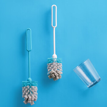 茶花 长柄杯刷 奶瓶刷尼龙海绵双效洗刷杯子神器洗水杯清洁刷子* 茶花 长柄杯刷 奶瓶刷尼龙海绵双效洗刷杯子神器洗水杯清洁刷子*