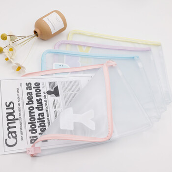 国誉(KOKUYO)淡彩星球·透明文件资料册办公收纳册文件夹  A4文件夹 字母V 1个 WSG-KUJ311V