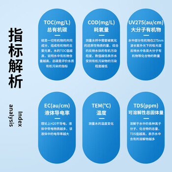 林上tds水质检测笔高精度六合一多功能家用水质检测电导率测试笔LS310