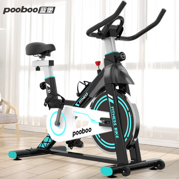 蓝堡pooboo动感单车家用健身器材室内锻炼脚踏车有氧运动健身车D517