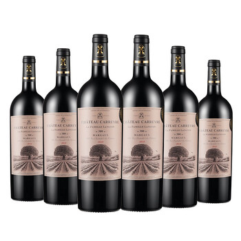 兰顿家族380玛歌干红葡萄酒750ml6整箱