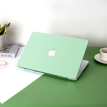 格玛斯13.3寸macbook pro M2/M1款A2338苹果保护壳A2289/A2251笔记本电脑保护套机身防刮磨砂外壳 青春绿-（保护壳） 苹果MacBook Air A1466