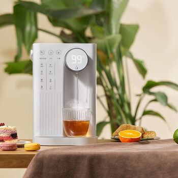 JMEY即热饮水机 台式小型桌面茶吧机 恒温热水壶 3秒速热 直饮机3升水箱 X2白色